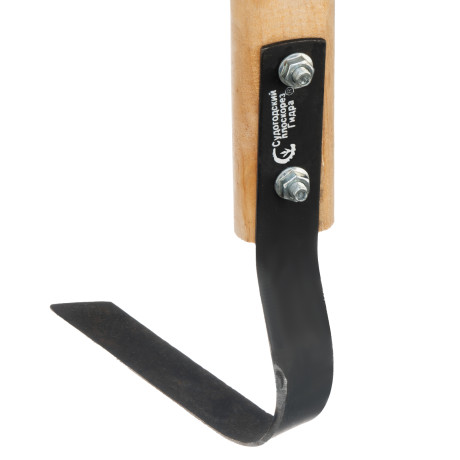 Плоскорез "Тепличный", 120 х 885 мм, деревянный черенок, Судогда,