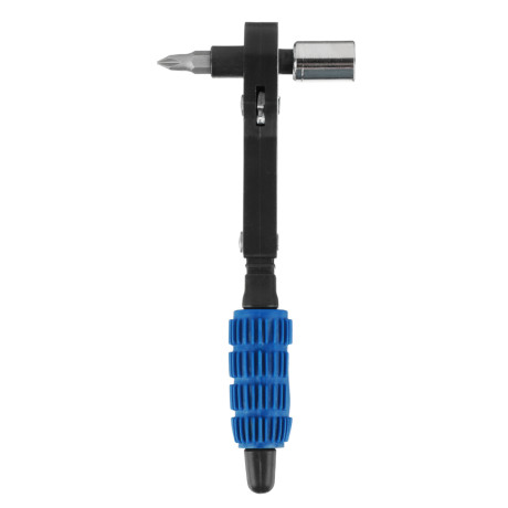 РОКОТ Набор бит и торцевых головок с трещоткой, 19 предметов