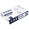 RAIN Смеситель для кухни Нефрит, поворотный излив, керам. кран-буксы 1/2, гайка, латунь, хром