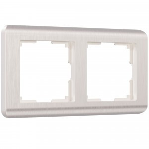 Werkel рамка СУ 2 мест. Stream (перламутровый) W0022113 a051262