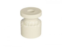 МЕЗОНИНЪ РЕТРО УСАДЬБА Изолятор ABS-пластик розн. уп. (уп.10шт, цена за шт) СЛОН. КОСТЬ,  GE30025-02