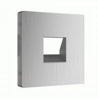 Werkel накладка для RJ11 (серебряный рифленый)  W1192009 a051362