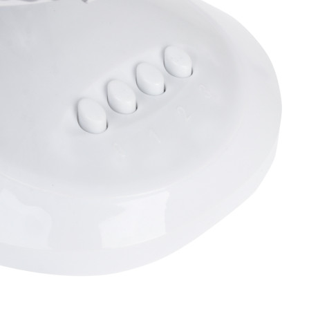 Вентилятор настольный тм LEBEN 45Вт, 3 скорости, диаметр 34см, 220в, белый