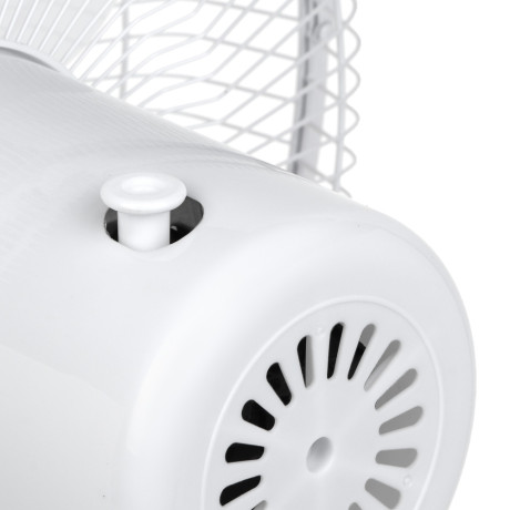 Вентилятор настольный тм LEBEN 45Вт, 3 скорости, диаметр 34см, 220в, белый