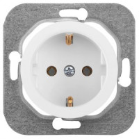 Bylectrica РЕТРО ПРОВАНС мех. роз. 1 мест. СУ земля, белый, (РС16-1402)