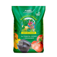 Грунт Волшебная грядка для Томатов, перецев и баклажанов 25л БХЗх60