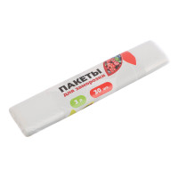 Пакеты для заморозки 30шт, 20х30см, 14мкм, перфорированные