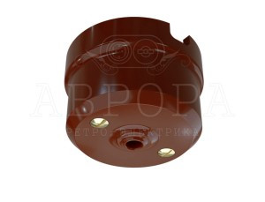 МЕЗОНИНЪ Аврора коробка потолочная для светильников фарфор D65x45.5, коричневый GE70812-04