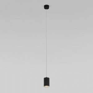 Eurosvet св-к подвесной LED 60х40х1150 290lm черный Piccolo 50248/1 LED a061423