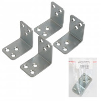 Уголок мебельный 42х42*30*2,3 цинк 4 шт. Инд.упаковка+ШК (цена за 4шт) (25) Кунгур