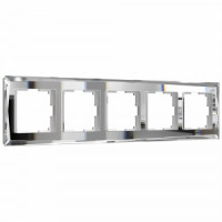 Werkel рамка СУ 5 мест. Diamant (зеркальный) W0051220 a051016