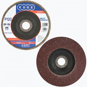 PATRIOT Круг лепестковый торцевой Edge by 150мм*22,23мм*P120, 819010012