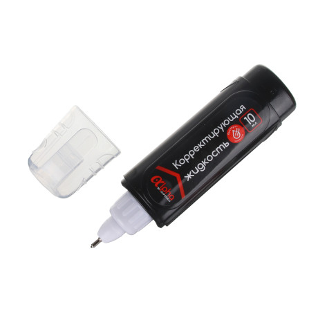 ClipStudio Жидкость корректирующая "Альфа" в карандаше 10мл, быстросохнущая, пластик, металл