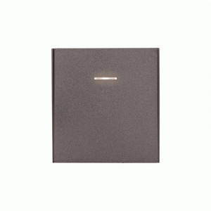 KRANZ MIELE STRONG мех. выкл. (перекл.) 1 кл. СУ проходной (инд.) 10А графит KR-78-0716-6