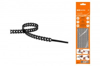 TDM хомут (стяжка) черная ПУ многозвенная RS 10x300 (10!) (уп.20шт, цена за уп.) SQ0515-0604