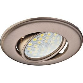 Ecola DH03 MR16 GU5.3 св-к поворот.выпукл. Сатин-Хром 25x88 FN1601EFS (10!)