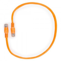 Cablexpert патч-корд UTP cat5e, 0,5м, литой, многожильный (оранжевый)