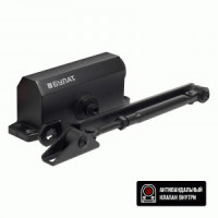 Доводчик дверной БУЛАТ ARCTIC ДД 501/3 A-B (25-85 кг) черный, морозостойкий (10)