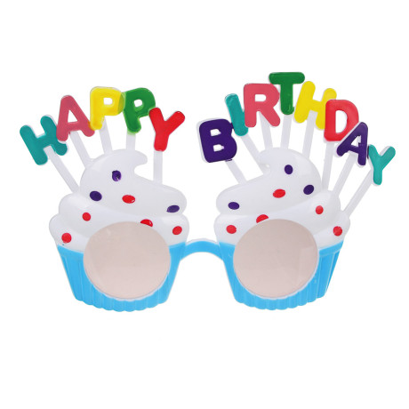 Капитан Весельчак Очки праздничные, пластик, 12х18см, 3 цвета