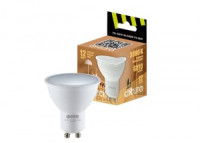 ФАЗА MR16 GU10 230V 12W(760lm) 3000K 2K 50х52 пластик/матовый .5038745