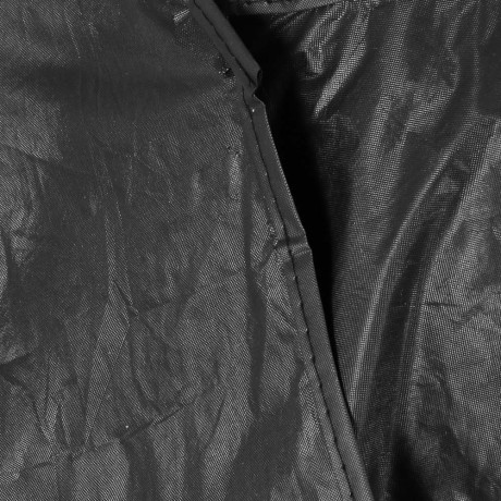 ЮНИLOOK Накидка для стрижки и окрашивания волос, 140х120 см, полиэстер, чёрная