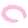 Ободок для косметических процедур махровый тм ЮНИLOOK, 100% полиэстер, 3см, 3 цвета, ВЗ24-07