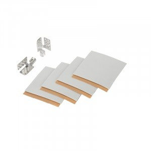 REXANT монтажный комплект для пленочного пола (зажим 2шт, винил-мастика 5х5см - 4шт) 51-0506-5