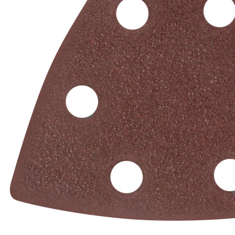 Треугольник абразивный на ворсовой подложке под "липучку", перфорированный, P 60, 93 мм, 5 шт Matrix