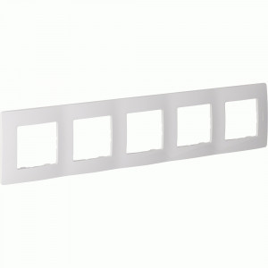 IEK ETIKA рамка СУ 5 мест. бел. 672505