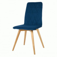 Стул обеденный Polini Home Rio SD (ДхГхВ) 45x46x89 см, синий-натуральный (кратно 2!) (мест 1)