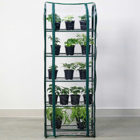 Парник на подоконник Садовкин, 5 полок 25*50*130 см