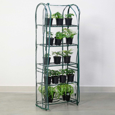 Парник на подоконник Садовкин, 5 полок 25*50*130 см