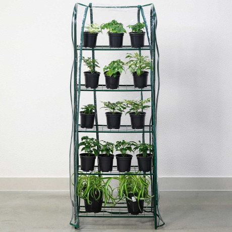 Парник на подоконник Садовкин, 5 полок 25*50*130 см