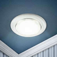 ЭРА GX53 KL35 WH/1 св-к встр. d106х38 (врез.d90) H4 с монтажным кольцом белый ИУ 3404