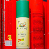 Спрей от клещей КОМАРОФФ 125мл (66780805) х18