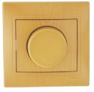 Lezard Мира диммер СУ 1 кл. 16А (800Вт) ольха (корпус PC) 701-0701-115