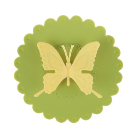 VETTA Крышка для кружки, силикон, 10,5см, "Бабочка"
