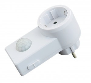 ЭРА датчик движения ИК розетка MD 022 ДДР-01 1200W, 2-9м, 120гр, IP20