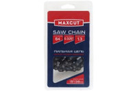 MAXCUT Цепь 20LV-64E, шаг цепи 0.325&quot;, ширина паза 1,3мм, 64 звеньев, блистер, 086321065