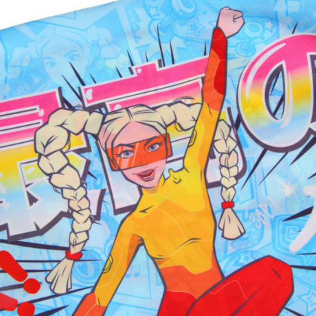 BY Русские Супергерои Мешок для обуви, 39х47см, сверхплотный п/э, 2-сторонняя печать "Заря фэшн"