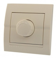 Lezard DERIY диммер, 16А 500 Вт с фильтром крем.