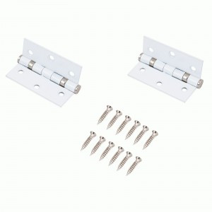 АЛЛЮР 3252(20325) 2BB-FHP WW 2 подш.,белая 80х60 Петля дверная 2шт. (цена за упак,50,10,1)