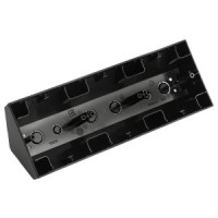 Bylectrica УЮТ коробка угловая 3 мест. для установки вык. и роз. черный (КУ-453)