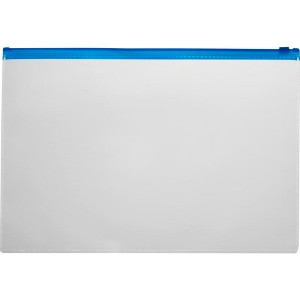 Папка конверт на молнии Attache Economy А5 PP 0,16мм, Элементари, 3 шт уп 1146390