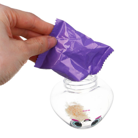 ХОББИХИТ Набор для создания неонового слайма "Веселая медуза"13,2х7х7,6см