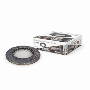 Gauss CA059 св-к встр. MR16 Круг 95(80)x30 Бронза