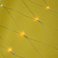 СНОУ БУМ Гирлянда эл. сеть водопад 1,6x1,6м, 144LED,белый/шампань, 8 режимов, ПВХ прозр.,220В