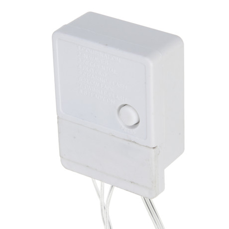 СНОУ БУМ Гирлянда эл. сеть водопад 1,6x1,6м, 144LED,белый/шампань, 8 режимов, ПВХ прозр.,220В