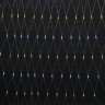 СНОУ БУМ Гирлянда эл. сеть водопад 1,6x1,6м, 144LED,белый/шампань, 8 режимов, ПВХ прозр.,220В