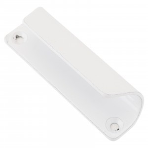 Ручка балконная металлическая белая (120,100,10!!!)